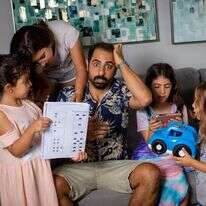 בן בן-ברוך ומשפחתו. | אריק סולטן