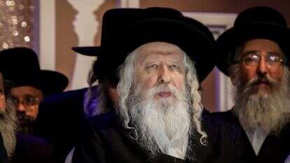 האדמו"ר ר' יעקב אריה אלתר. | אוליבייה פיטוסי - פלאש 90.