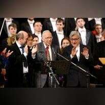 ברלינר בקונצרט מיצירותיו שנערך בקייב, 2016 . משמאל: נחום סלוצקר | מתוך הארכיון של נחום סלוצקר ברלינר בקונצרט מיצירותיו שנערך בקייב, 2016 . משמאל: נחום סלוצקר | מתוך הארכיון של נחום סלוצקר