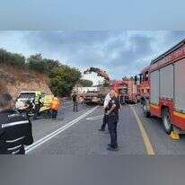 תאונת האוטובוס בגליל, אתמול. | כבאות והצלה תאונת האוטובוס בגליל, אתמול. | כבאות והצלה