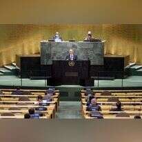 בנט נואם בעצרת הכללית של האו"ם בניו־יורק, | EPA