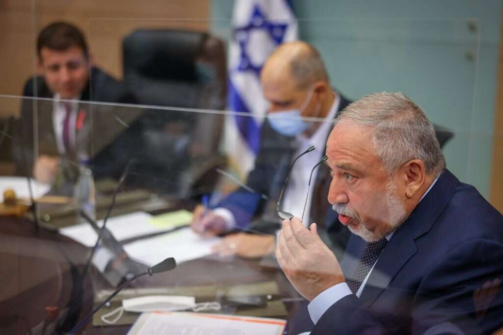 שר האוצר אביגדור ליברמן. | נועם מושקוביץ, דוברות הכנסת