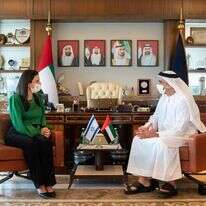 השרה שקד בביקורה באיחוד האמירויות