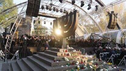 בבאבי יאר. אילוסטרציה. | המרכז להנצחת השואה באבי יאר BYHMC