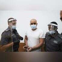 אלירן מלול בבית המשפט המחוזי בירושלים. | יונתן זינדל/פלאש90