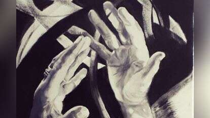 מרים סטיווי, שמן על בד, 2021