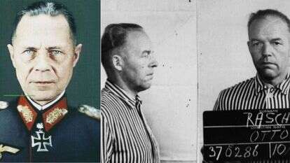 שניים מהמרצחים הנאצים בטבח באבי-יאר. באדיבות המרכז להנצחת השואה באבי יאר