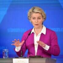 אורסולה פון דר ליין. | AFP