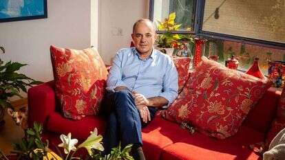 "הגיע הזמן שאנשים יודו שטעו בביקורת
שלהם". שטייניץ בביתו, | אוליבייה פיטוסי, פלאש 90