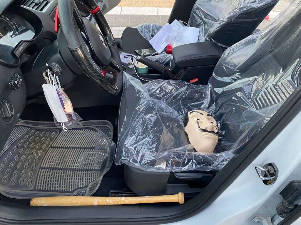 כלי תקיפה שנתפסו בדרום. | דוברות משטרת ישראל