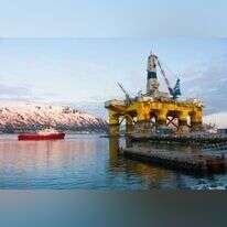 אסדת נפט בצפון נורווגיה. | שאטרסטוק