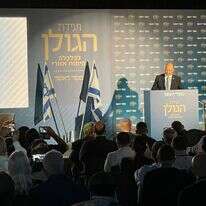 ראש הממשלה בנט בוועידת הגולן של מקור ראשון, היום