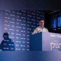 גדעון סער בוועידת הגולן של מקור ראשון. | אנצ׳ו גוש - ג׳יני