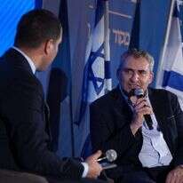 שר השיכון זאב אלקין בועידת הגולן. | אנצ'ו גוש- ג'יני