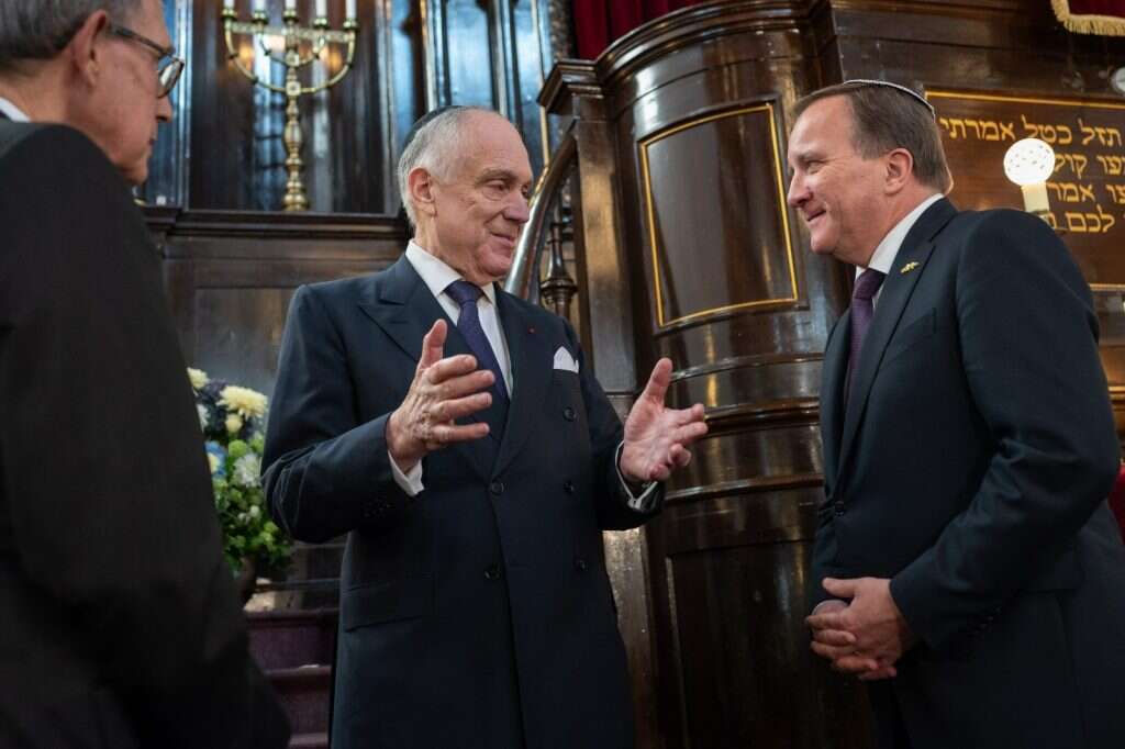 ראש ממשלת שבדיה סטפן לוון. | שחר עזרן