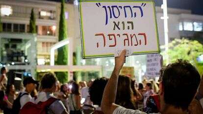 הפגנה בתל־אביב נגד התו הירוק. | אבשלום ששוני, פלאש 90