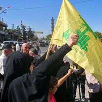 הפגנת תמיכה בחיזבאללה בלבנון. | AFP