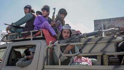 לוחמי טליבאן בקאבול. | AFP