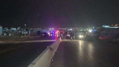 זירת פיגוע דריסה. | דוברות המשטרה