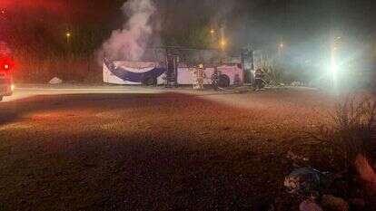 אוטובוס שהוצת ברמלה אוטובוס שהוצת ברמלה