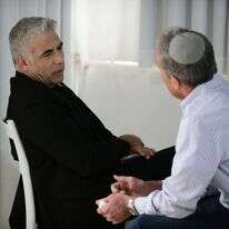 לפיד ושטרן, 2019 | תומר נויברג, פלאש 90