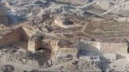 מחצבת בית פאג'ר בגוש עציון. | תנועת רגבים מחצבת בית פאג'ר בגוש עציון. | תנועת רגבים