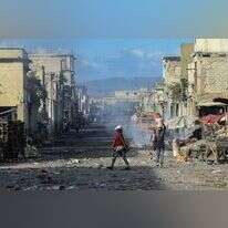 רחוב נטוש בפורט-או-פרינס, האיטי. | AFP