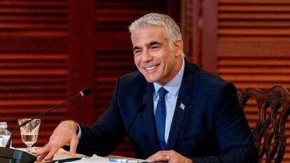 שר החוץ יאיר לפיד. | AFP