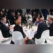 ראש ממשלת שוודיה (מימין) וראשי מדינות נוספים בכנס בשטוקהולם, השבוע. משמאל: רון לאודר | שחר עזרן