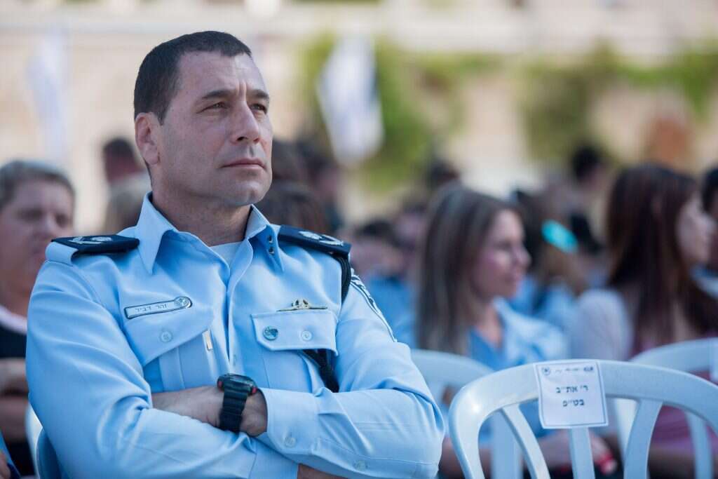 ניצב בדימוס זהר דביר. | יונתן זינדל, פלאש 90