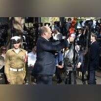 ראש הממשלה, נפתלי בנט, בטקס האזכרה הממלכתי לזכרם של יצחק ולאה רבין ז"ל, בהר הרצל בירושלים. | קובי גדעון/ לע"מ