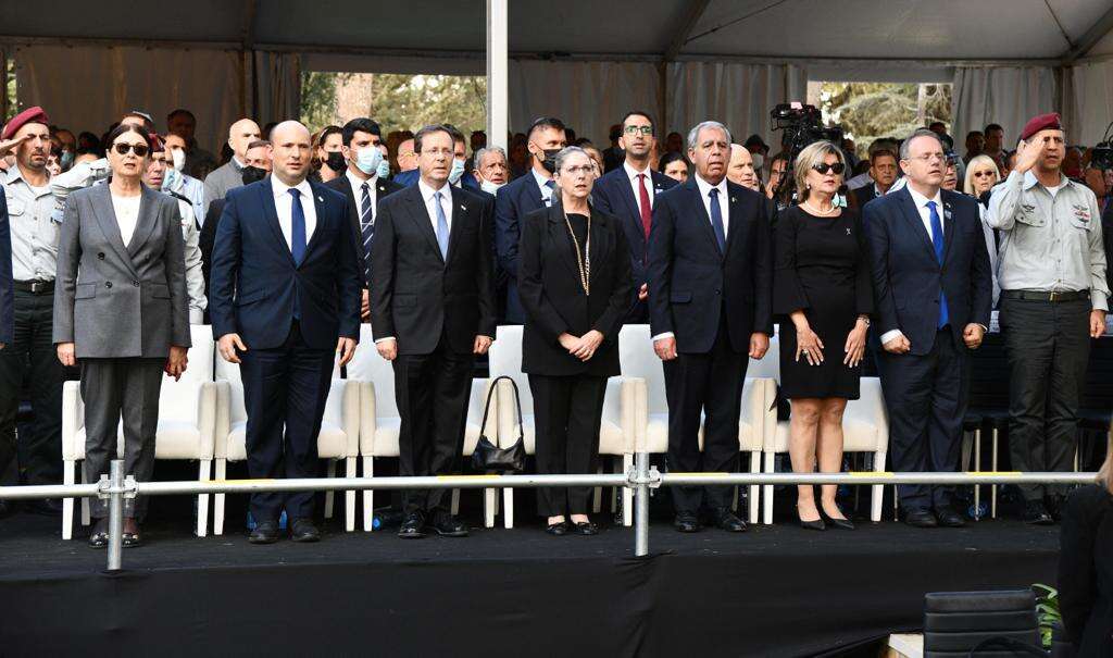 טקס האזכרה הממלכתי לזכור של יצחק רבין. | חיים צח, לע"מ