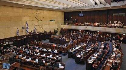 מליאת הכנסת. | AFP