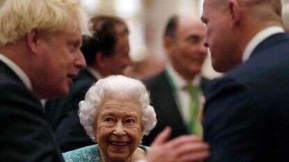 המלכה אליזבת השנייה, השבוע. | AFP