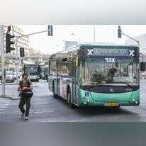 אוטובוס של חברת אגד, אילוסטרציה. | יהושע יוסף