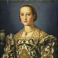 אלאונורה דה טולדו, תלמידתה של בנבנידה אברבנאל. ציור: אנגולו ברונזינו