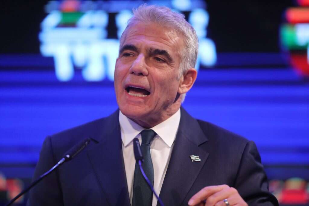 יאיר לפיד. | גדעון מרקוביץ'