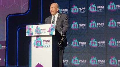 מבקר המדינה מתניהו אנגלמן בוועידת השלטון המקומי, 2021