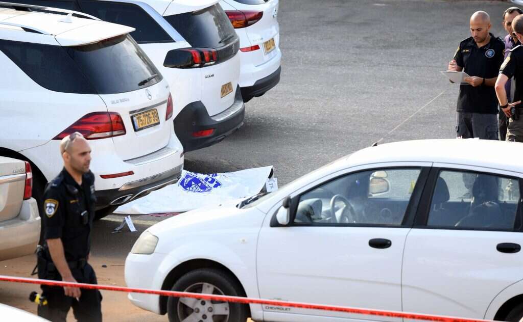 זירת הרצח של אלדד פרי. | יוסי זליגר