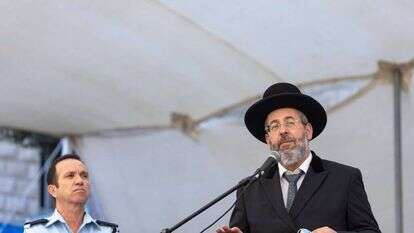 הרב דוד לאו. | אוליבייה פיטוסי, פלאש 90