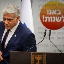 יאיר לפיד. | יונתן זינדל, פלאש 90