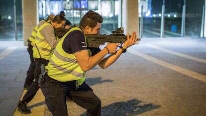 משמר הכנסת באימון. | מאור קינסבורסקי - פלאש 90