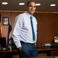 ראש עיריית לוד יאיר רביבו. | אריק סולטן