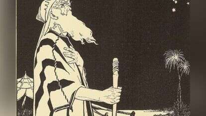 Abraham_Lilien_Abraham contemplates the Stars