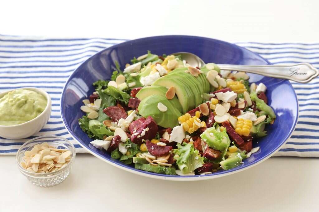 סלט אבוקדו מטריף. | אפרת ליכטנשטט סלט אבוקדו מטריף. | אפרת ליכטנשטט