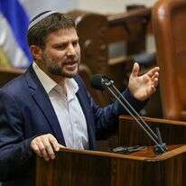 ח"כ בצלאל סמוטריץ' במליאת הכנסת. | נועם מושקוביץ, דוברות הכנסת