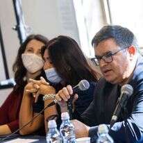 מיכאל ביטון ומירי רגב בהשקת השדולה המסורתית. | יונתן זינדל, פלאש 90