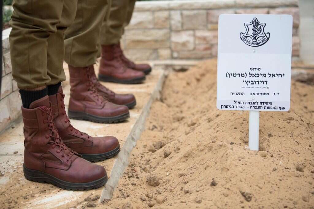 הלווייתו של מרטין דוידוביץ'. | דובר צה"ל