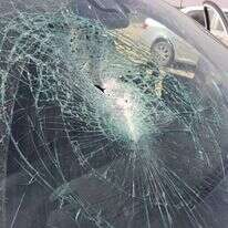 אבנים על פעילי 'אם תרצו' בכביש 60. | אם תרצו