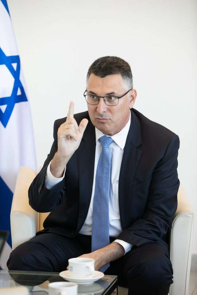 שר המשפטים גדעון סער. | יוסי אלוני